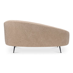 Abigail Light Brown Chaise - Ornate Home