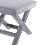 Abigail Single Ottoman Bench in Grey - Ornate Home