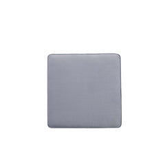 Abigail Single Ottoman Bench in Grey - Ornate Home