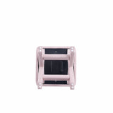 Abigail Single Ottoman Bench in Pink - Ornate Home