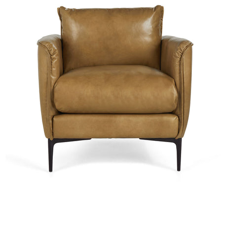 Abigail Tan Club Chair - Ornate Home