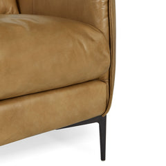 Abigail Tan Club Chair - Ornate Home