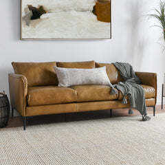 Abigail Tan Sofa - Ornate Home