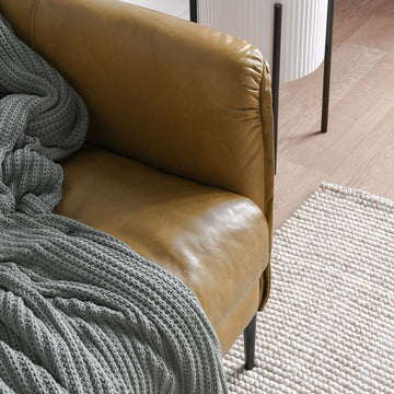 Abigail Tan Sofa - Ornate Home