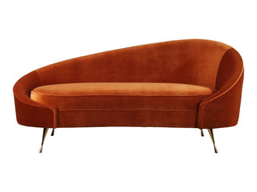 Abigail Umber Chaise - Ornate Home