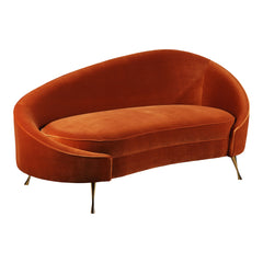 Abigail Umber Chaise - Ornate Home