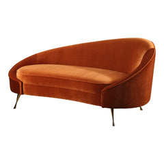 Abigail Umber Chaise - Ornate Home