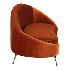 Abigail Umber Chaise - Ornate Home