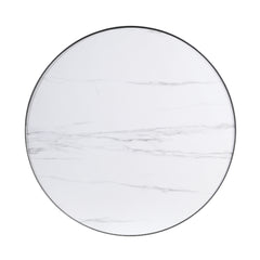 Abilene Marble & Stainless Steel Nesting Cocktail/Coffee Table (Set of 2) - Ornate Home