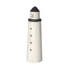 Abner White Large Wooden Coastal Lighthouse - Ornate Home