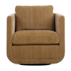 Abound Brown Ginger Swivel Chair - Ornate Home