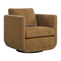 Abound Brown Ginger Swivel Chair - Ornate Home