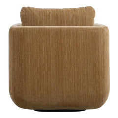 Abound Brown Ginger Swivel Chair - Ornate Home