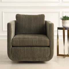 Abound Green Herb Swivel Chair - Ornate Home