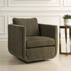 Abound Green Herb Swivel Chair - Ornate Home