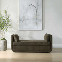 Abound Green Oversized Herb Bench - Ornate Home