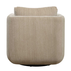 Abound White Porcelain Swivel Chair - Ornate Home