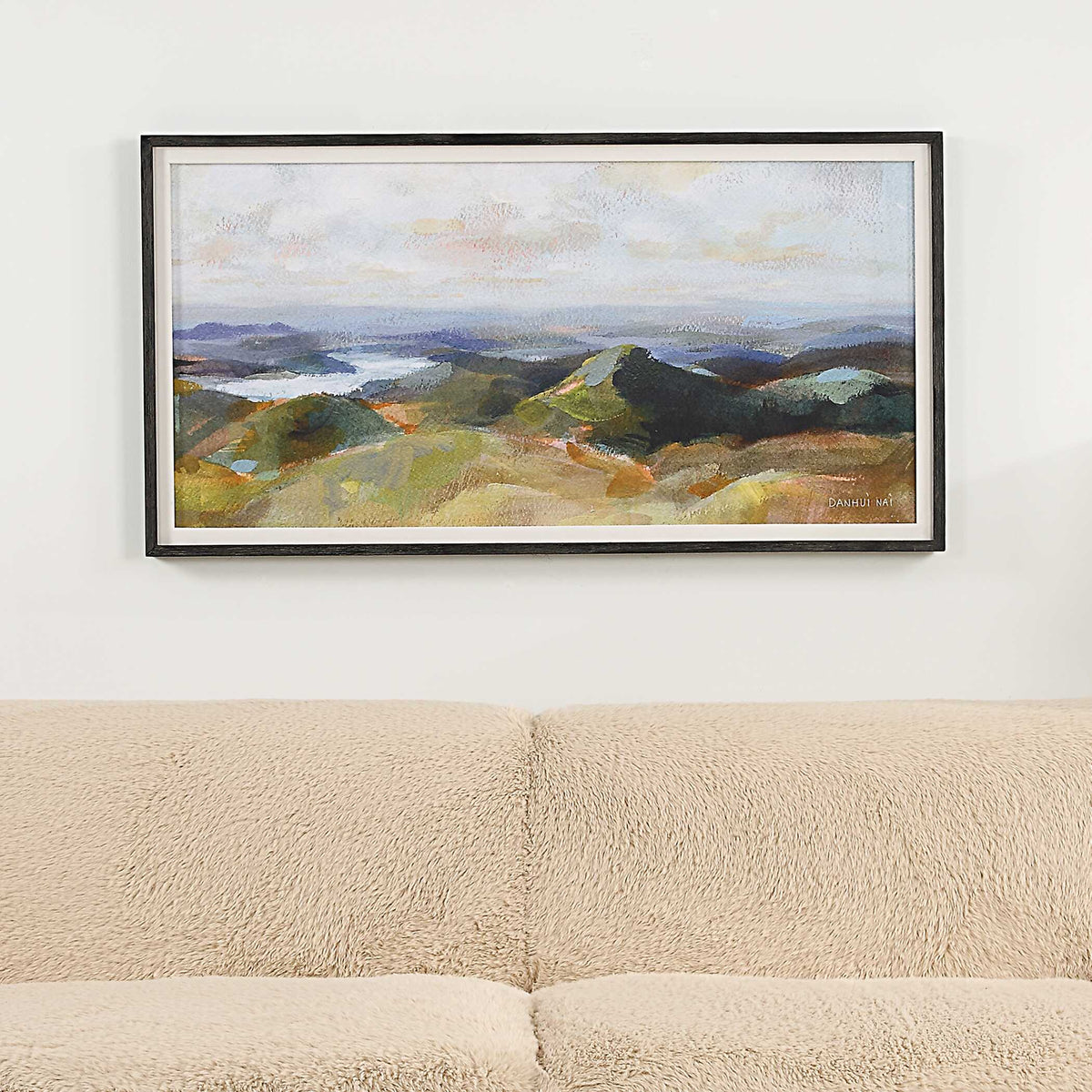 Above Multicolor The Lakes Framed Landscape Print - Ornate Home
