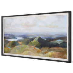 Above Multicolor The Lakes Framed Landscape Print - Ornate Home
