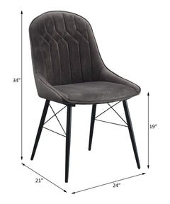 Abraham Side Chair (Set-2) - Ornate Home