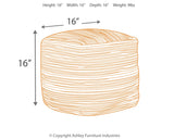 Absalom Pouf (Online Special Price) - Ornate Home