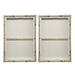 Abstract Afternoon Multicolor Framed Canvases (Set of 2) - Ornate Home
