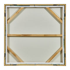 Abstract Reflections Multicolor Framed Canvas - Ornate Home