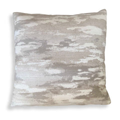 Abstract Waves Brown Outdoor Pillow - Ornate Home