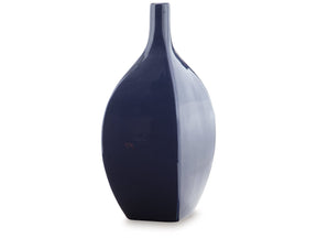 Abtinson Navy Vase 12" (Online Special Price) - Ornate Home