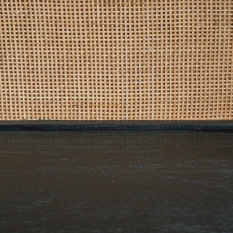 Abyard Black/Natural Bookcase (Online Special Price) - Ornate Home