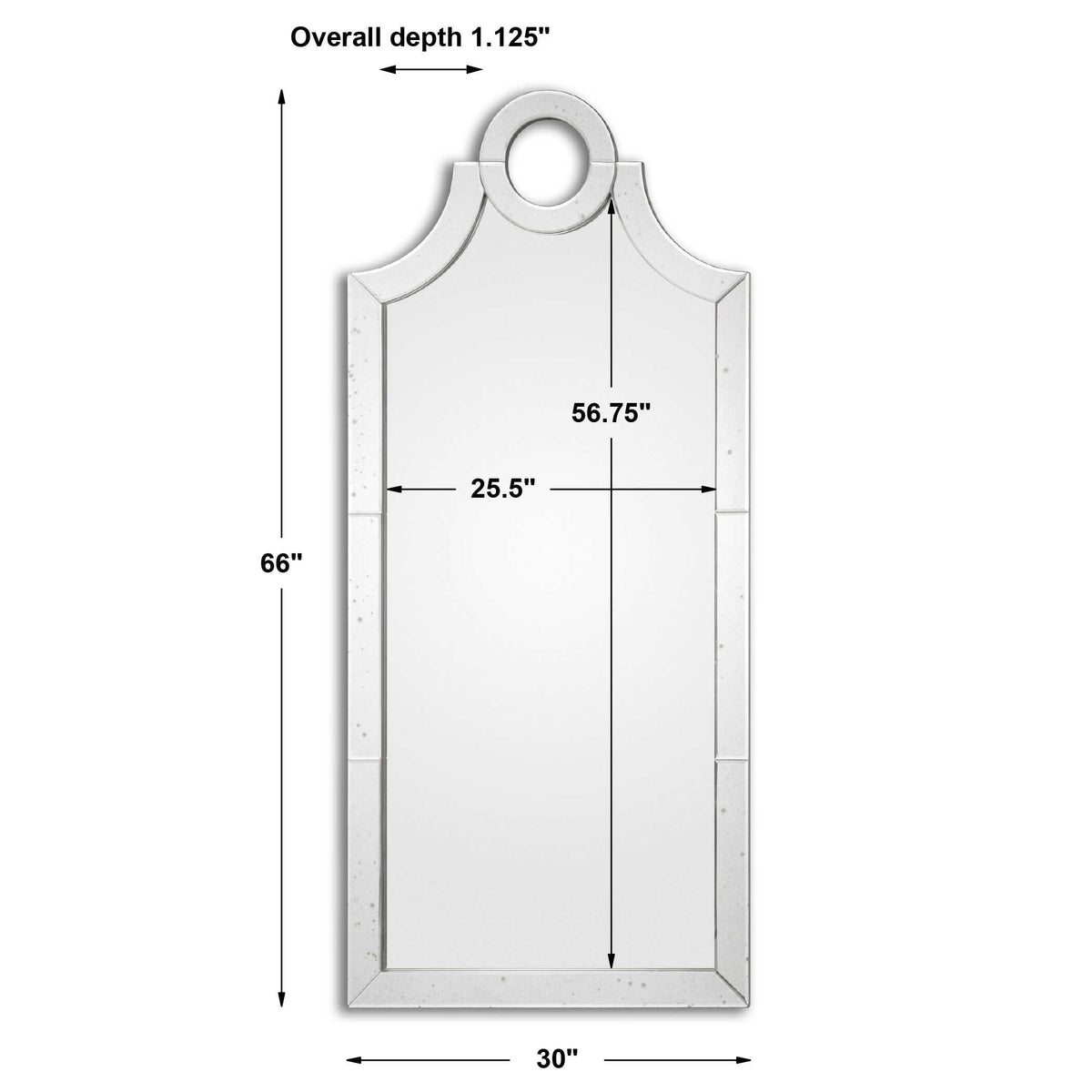 Acacius Arched Mirror - Ornate Home