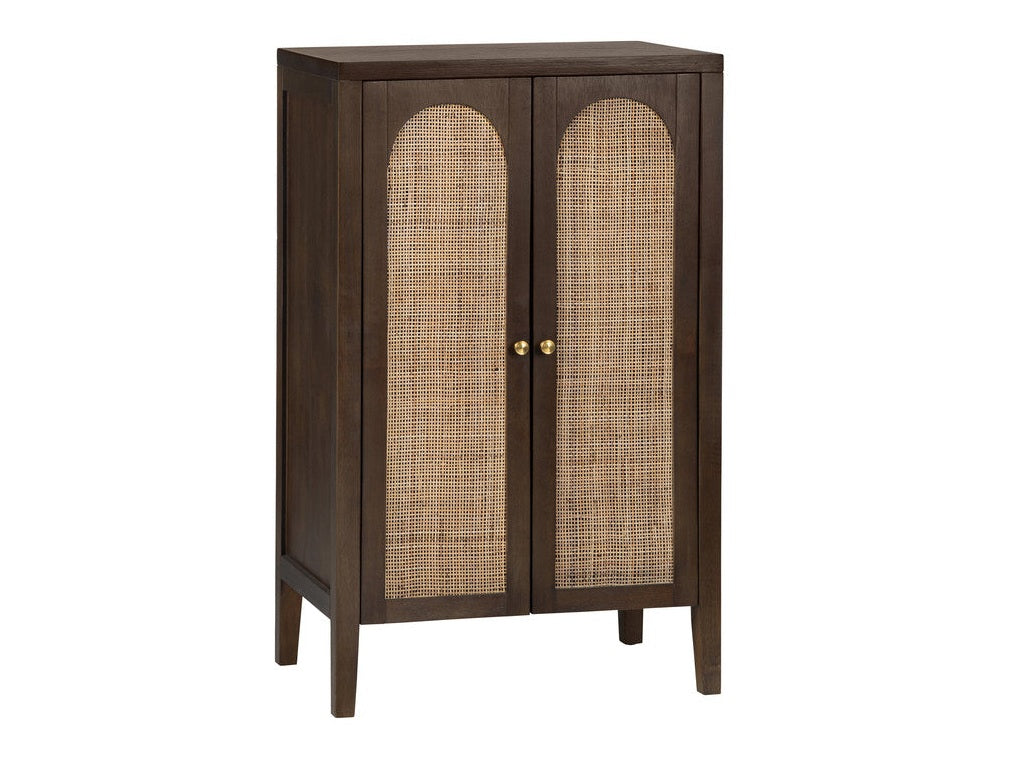 Acadian Brown Two-Door Cabinet - Ornate Home
