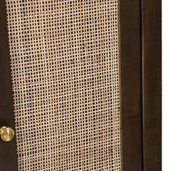 Acadian Brown Two-Door Cabinet - Ornate Home