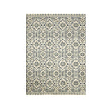 Acanthus Beige/Blue Medium Area Rug - Ornate Home