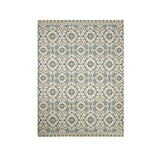 Acanthus Beige/Blue Small Area Rug - Ornate Home