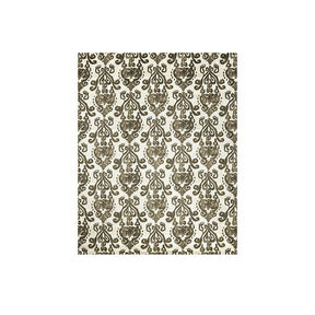 Acanthus Beige/Brown Area Rug - Ornate Home