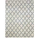 Acanthus Light Gray/Blue Area Rug - Ornate Home