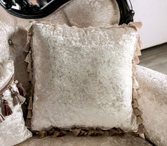 Acapulco Black/Off-White Sofa & Loveseat - Ornate Home