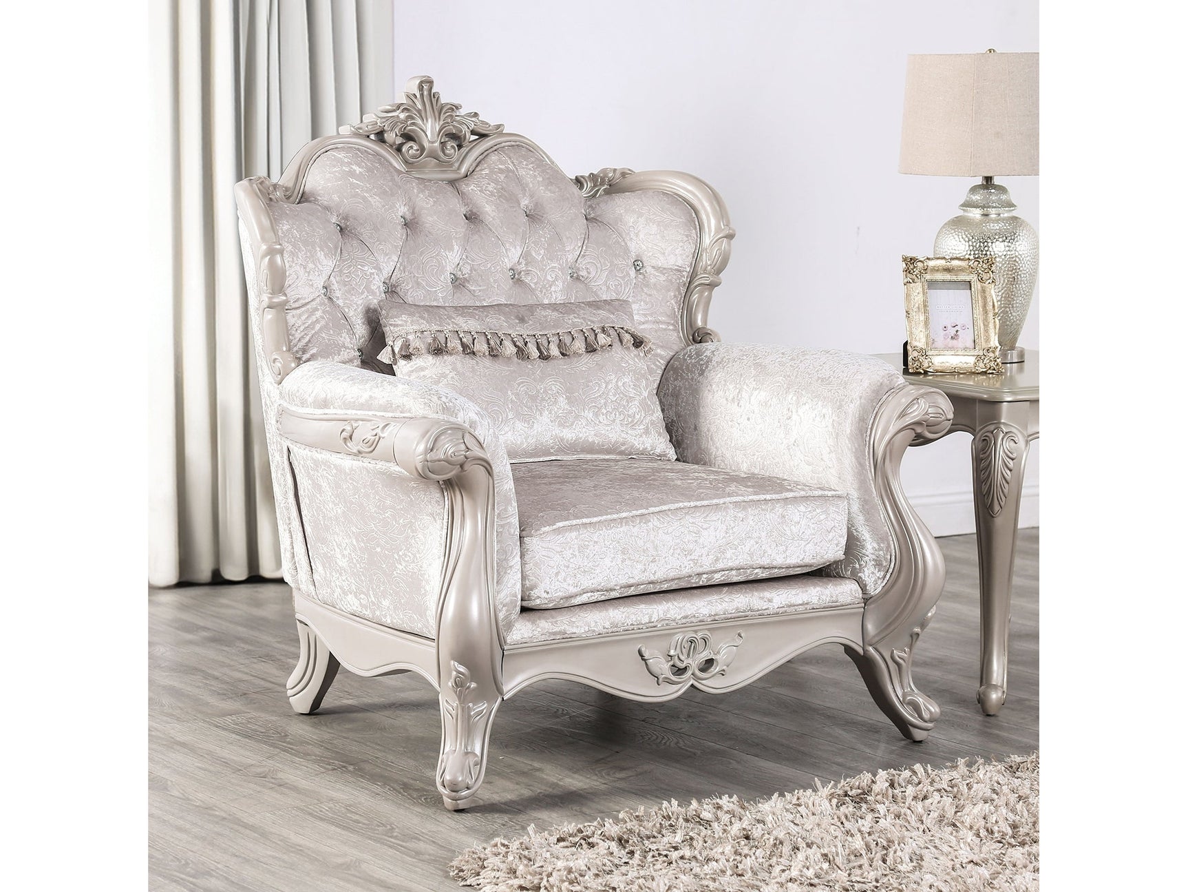 Acapulco Off-White Chair - Ornate Home