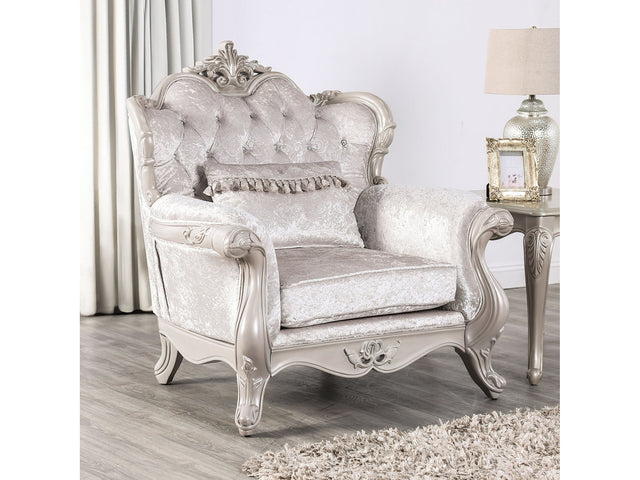 Acapulco Off-White Chair - Ornate Home