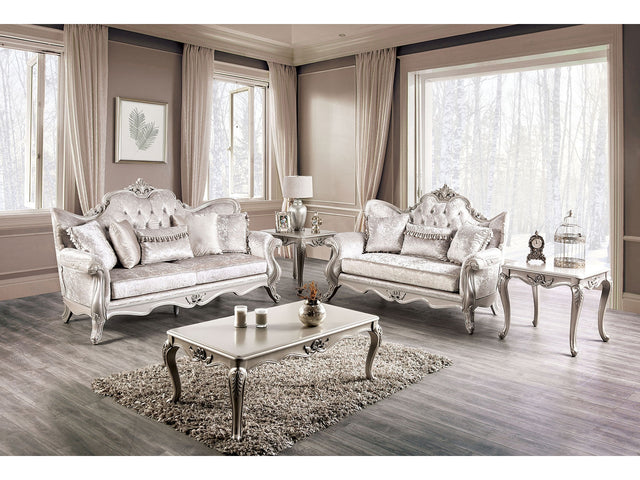 Acapulco Off-White Sofa & Loveseat - Ornate Home