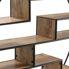 Accord Brown/Black Etagere - Ornate Home