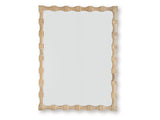 Acelmore Light Brown Accent Mirror (Online Special Price) - Ornate Home