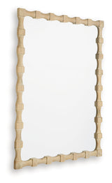 Acelmore Light Brown Accent Mirror (Online Special Price) - Ornate Home