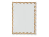 Acelmore Light Brown Accent Mirror - Ornate Home