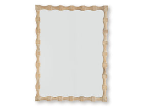 Acelmore Light Brown Accent Mirror - Ornate Home