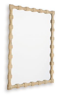 Acelmore Light Brown Accent Mirror - Ornate Home
