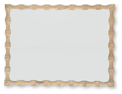 Acelmore Light Brown Accent Mirror - Ornate Home