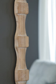 Acelmore Light Brown Accent Mirror - Ornate Home