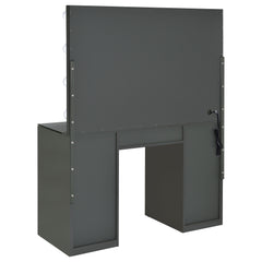 Acena Grey High Gloss Vanity Set - Ornate Home